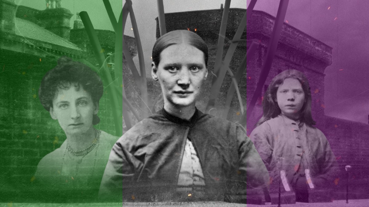 Women Behind Bars prisoner montage, Courtesy of Newcastle Cathedral